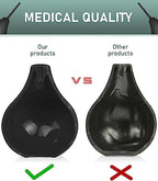 224ML Douche Enema kit Silicone, Reusable Enema for Constipation Cleaner for Men Women(Black)