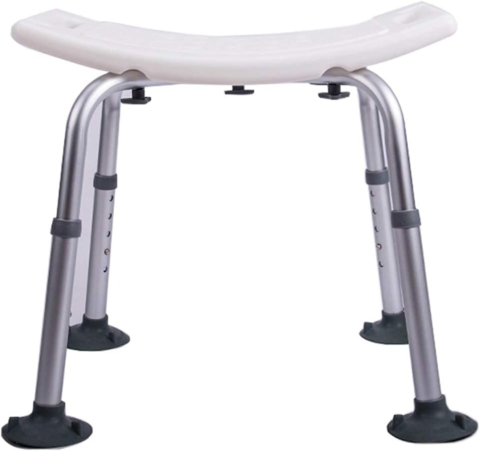 Bathroom Stool,Bath Bathroom Stool,Adjustable Shower Bench for Bath Safety,Shower Bench with Anti-Slip Rubber Tips,a