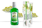 Corpore Sano SET: 1 Natural Elixir Mouthwash 250 ml + 100% Natural Total Protection Toothpaste 75 ml. (Elixir Mouthwash + Fresh Protection Toothpaste)