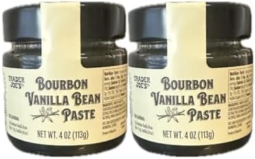 Trader joe's Bourbon Vanilla Bean Paste 4 oz - PACK of TWO!