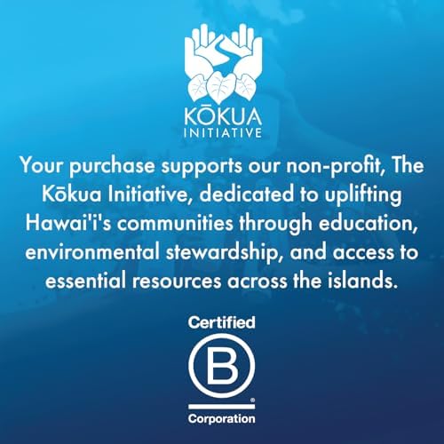 Waiakea Hawaiian Volcanic Water, Naturally Alkaline, 100% Oceanplast Recycled Bottle, 500ml - Pack of 24