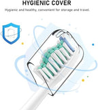 Toothbrush Heads, 8 Pack Electric Toothbrush Replacement Heads for Philips Sonicare Soft Dupont Bristles Replacement Toothbrush Heads for Oral Care