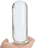 6.3" Huge Round Glass Butt Plug Large Crystal Anal Plug Anal Masturbation Butt Expander Anal Sex Toy