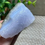 50-80g Natural Blue Chalcedony Agate Raw Stone Quartz Specimens