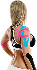 3B Scientific S-3BTBKL Black Cotton Kinesiology Tape, Bulk Roll, 2" Width, 103' Length