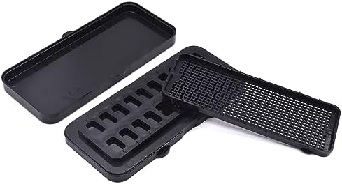 Angzhili 1 Pack Dental Veneer Processing Box, Ceramic Veneer Storage Box, All Ceramic Veneer Pretreatment Box (Rectangular)