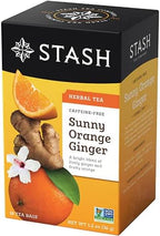 Stash Herbal Tea Sunny Orange Ginger (Pack of 6 Boxes)