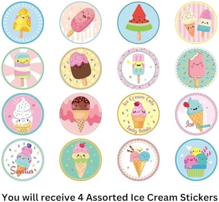Joy Ice Cream Cones - Mini Cups 42 ct, Pack of 2 By Lyza's Sweets & Treats