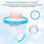 Leg Cast Cover for Shower, Adult Leg Cast and Bandage Protector for Shower, Hot-tub and Bath, Watertight Covers Injured Leg Broken Knee Calf Foot Wound