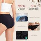 Incontinence Underwear for Women, Heavy Flow Period Panties, High Waisted Leakproof Postpartum Underwear Washable