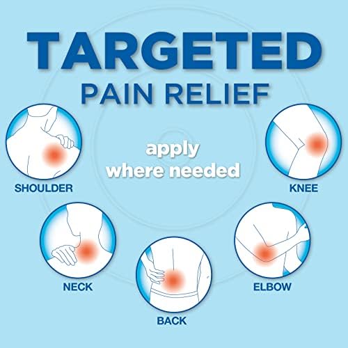 Amazon Basic Care Maximum Strength Pain Relieving Medicated Cold Hot 5% Menthol Patch for Muscle and Joint Pain Relief, 7.87" x 3.93", 15-Count Box (Previously HealthWise)