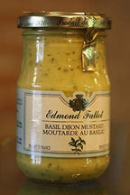 Edmond Fallot Dijon Mustard with Basil (7 ounce) - 3 PACK