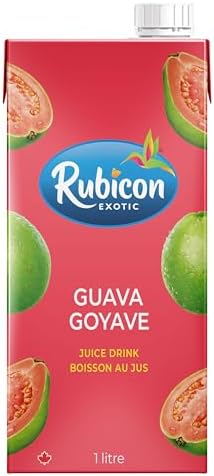 Rubicon Guava Exotic Juice Drink 200ml (Pack of 4), Red