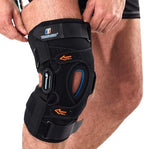 T TIMTAKBO Hinged Knee Brace for Knee Pain Relieve,GEL Patella Support with Removable Dual Side Stabilizers,Knee Support for Meniscus Tear,Relieves ACL,MCL,PCL,Arthritis, Knee Brace for Men/Women