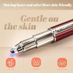 Womens Eyebrow Trimmer Rechargeable Upgraded 2-in-1 Portable Electric Eyebrow Trimmer & Nose Hair Remover Black Waterproof Eye Brow Razors Electric with USB Charging