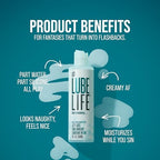 LUBELIFE Jizzy Juice Cum Lube Thick, Creamy Lube for Men, Women & Couples – Realistic Look & Feel, Hybrid Formula, Hypoallergenic Personal Lubricant, 8 Fl Oz