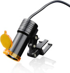 5W LED Light On Dental Loupes with Filter Portable Led Headlight with Belt-Clip Rechargeable Battery