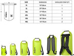 Unigear Dry Bag Waterproof, 2L/5L/10L/20L/30L/40L Floating and Lightweight Bags for Kayaking, Boating, Fishing, Swimming and Camping with Waterproof Phone Case