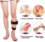 Carbon Fiber AFO Foot Drop Bracket, AFO Foot Drop Brace Ankle Foot Orthosis, for Foot Drop, Stroke, Hemiplegia, Tendon and Calf Stretching, Gait Assist Support Bracket (Right-L