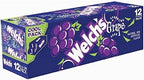 Welch's Sparkling Soda, Grape, 12 Fl Oz (Pack of 12)