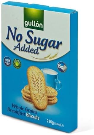Gullon Whole Grain Breakfast Biscuits 7.62 oz. - No Sugar Added