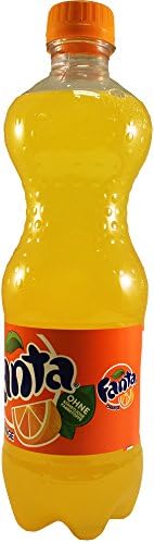 European Fanta Orange Soda Case of Bottles 12 x 500 ml