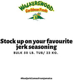 Walkerswood Traditional Jamaican Jerk Seasoning, Hot and Spicy, 50 lb.