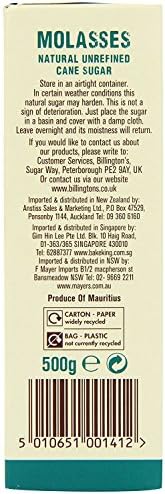 Billingtons Molasses Sugar 500 g (Pack of 5)