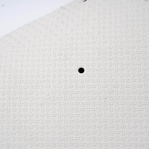 NRS Bathmat Non Slip Rubber - White, Large