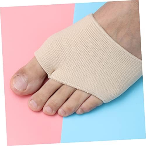 FRCOLOR Foot Pain Absorber Pads Gel Cushions for Foot Forefoot Pain Relief s Skin Soft Reusable Washable