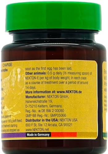 Nekton-E Vitamin E Supplement for Birds, 35gm