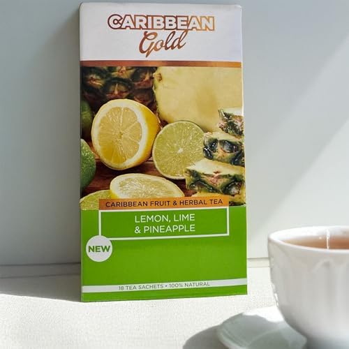 Caribbean Gold Fruit and Herbal Teas (Lemon, Lime & Pineapple)
