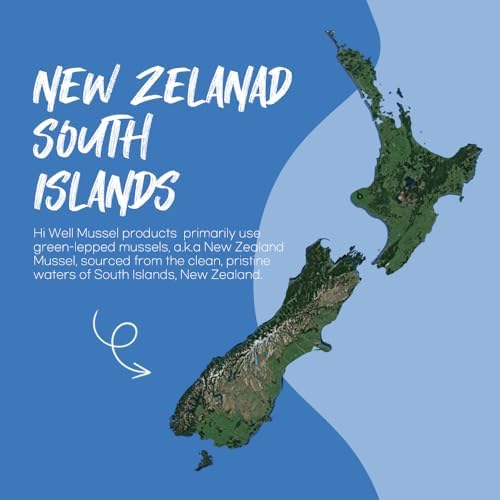 Hi Well Premium New Zealand Green-Lipped Mussel 12000 //200 Softgel Capsules//Sourced from Pristine New Zealand Waters(1)
