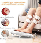 OSITO Foot Circulation Stimulator, Improves Foot Circulation, EMS Foot Massager & Body Therapy Machine, Relieves Body Pain, Neuropathy, RLS, Plantar Fasciitis
