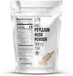 It's Just! - Psyllium Husk Powder, Easy Mixing Dietary Fiber, Cleanse Your Digestive System, Finely Ground Powder, Ideal for Keto Baking, Non-GMO (Unflavored, 10oz (Pack of 1))