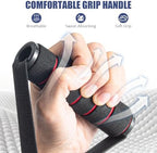 2 Pack Upgraded Exercise Handles, Gym Handle Equipment for Cable Machine Attachments, Strength Training Workout, Pilates, Home Gym, Resistance Bands, Heavy Duty Workout Accessories