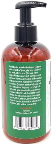 Taconic Shave, Natural Shaving Cream - Eucalyptus & Mint – Ultra-Rich High Lather Formula – Natural Shave Cream for Men & Women in 8 oz. Pump Bottle – Scented Shaving Cream