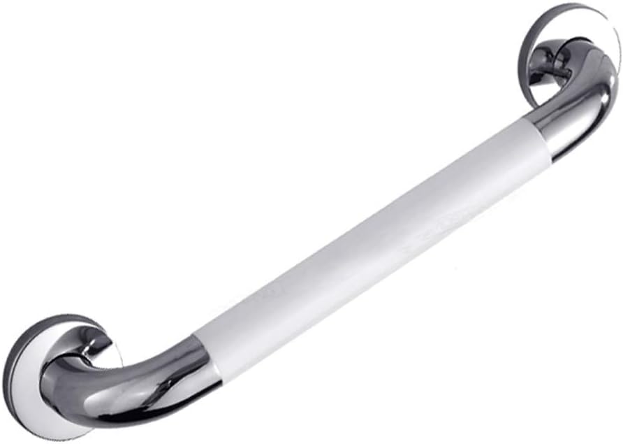 Shower Handle,Shower Grab Bar,Grab Bars Handle Safety Support Hand Rails, 22-Inch Bathroom Grab Bars, 304 Stainless Steel Polished Chrome Safety Handrail with Nylon Anti-Slip Handle