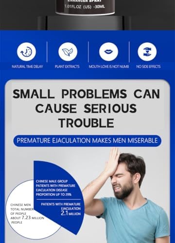 JJLBRO Men's Spray Long Endurance Enhancer Spray Best Sprayer for Long Last