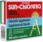 Sun Chlorella Eleuthero Nutritional Tablets, 200 mg, 300 Count