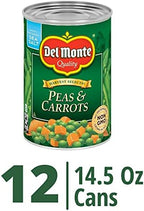 Del Monte SPECIAL BLENDS Peas & Carrots, Canned Vegetables, 12 Pack, 14.5 oz Can