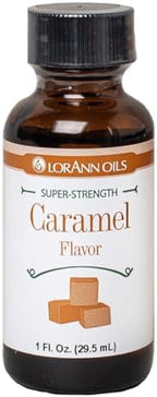 LorAnn Oils Super Strength Flavoring - Used For Candy Making, Flavoring Extracts, Baking, Hard Candy, and Flavor Oils - Bold, Natural Flavors 4X Stronger Than Extracts - Caramel, 1 fl oz