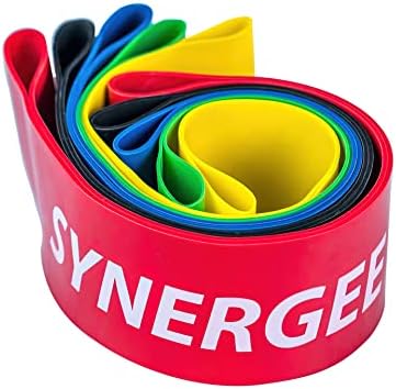 Synergee Exercise Fitness Resistance Band Mini Loop Bands That Perform Better When Working Out at Home or The Gym
