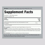 Piping Rock Bioperine Supplement 10mg | 120 Capsules | Black Pepper Extract | 95% Piperine | Gluten Free, Non-GMO