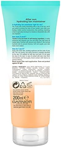 Ambre Solaire Garnier Aftersun Tan Maintainer 200ml