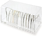 Professional Use Clear Acrylic Orthodontic Archwire Holder Organizer Box with Lid Dental Supply Arch Wire Organizer