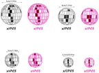 36 PCS Disco Ball Cupcake toppers 1970s Retro Cake Decorations Shiny Mini Disco Ball Picks for Disco Theme Party Dessert Birthday Decorations Ornament