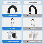Vaunn Medical Bathtub Handle Grab Bar and Safety Rails for Seniors, Height Adjustable Tub Handles