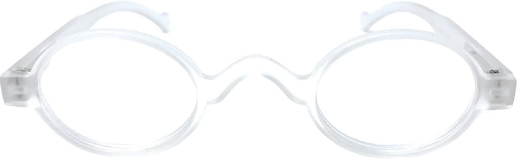 The Osbourne Vintage Professor Oval Round Reading Glasses Spring Hinge Readers