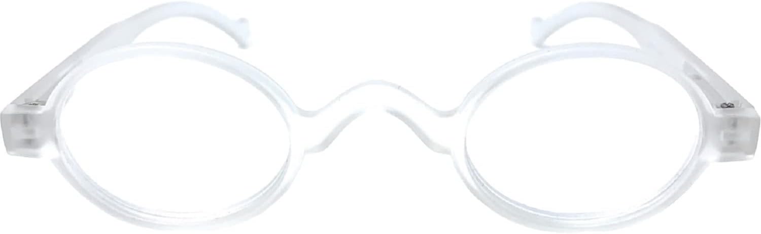 The Osbourne Vintage Professor Oval Round Reading Glasses Spring Hinge Readers